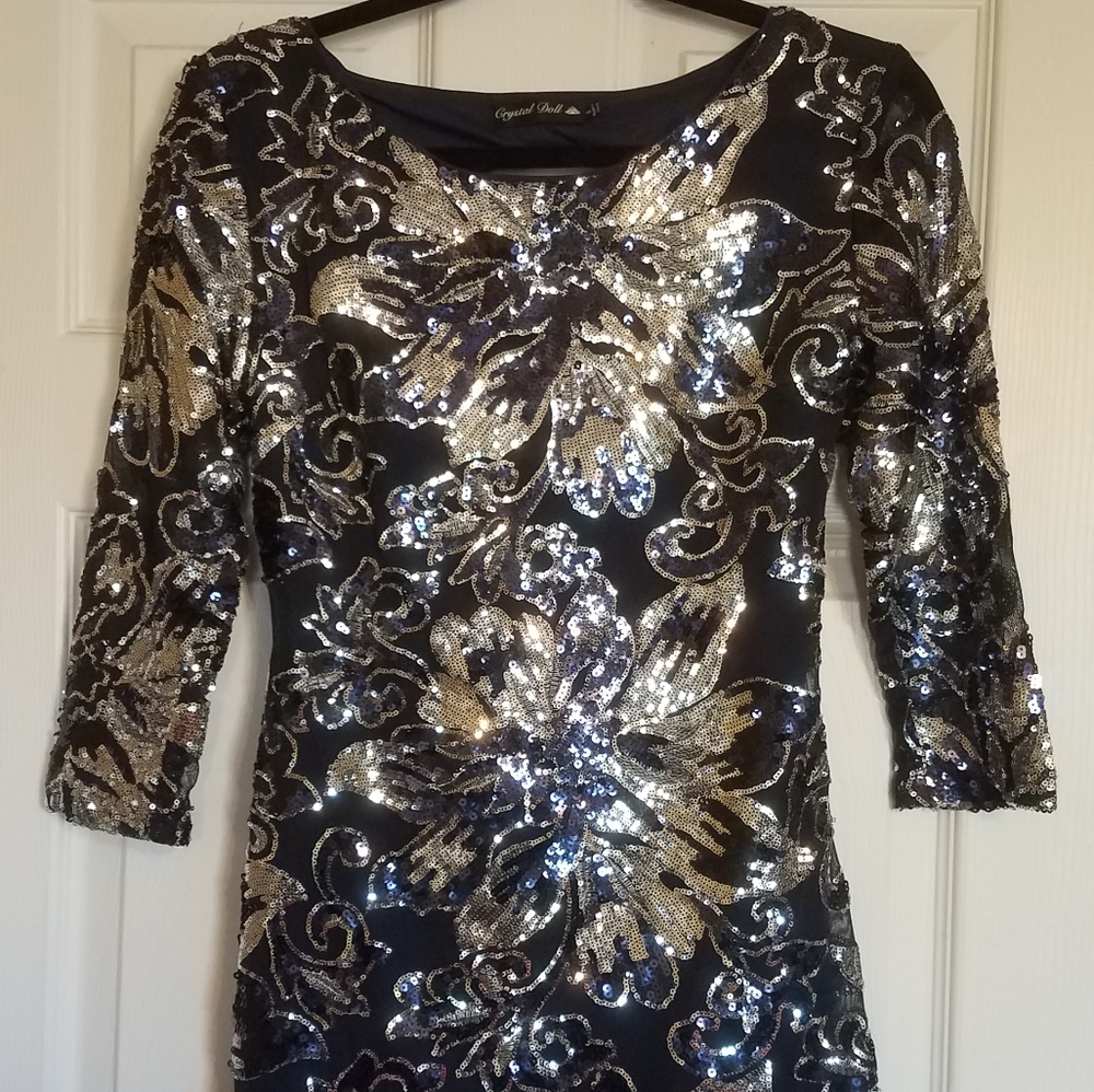Sequin Cocktail Dress